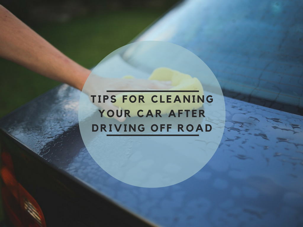 Tips to clean your car after off-road ride
